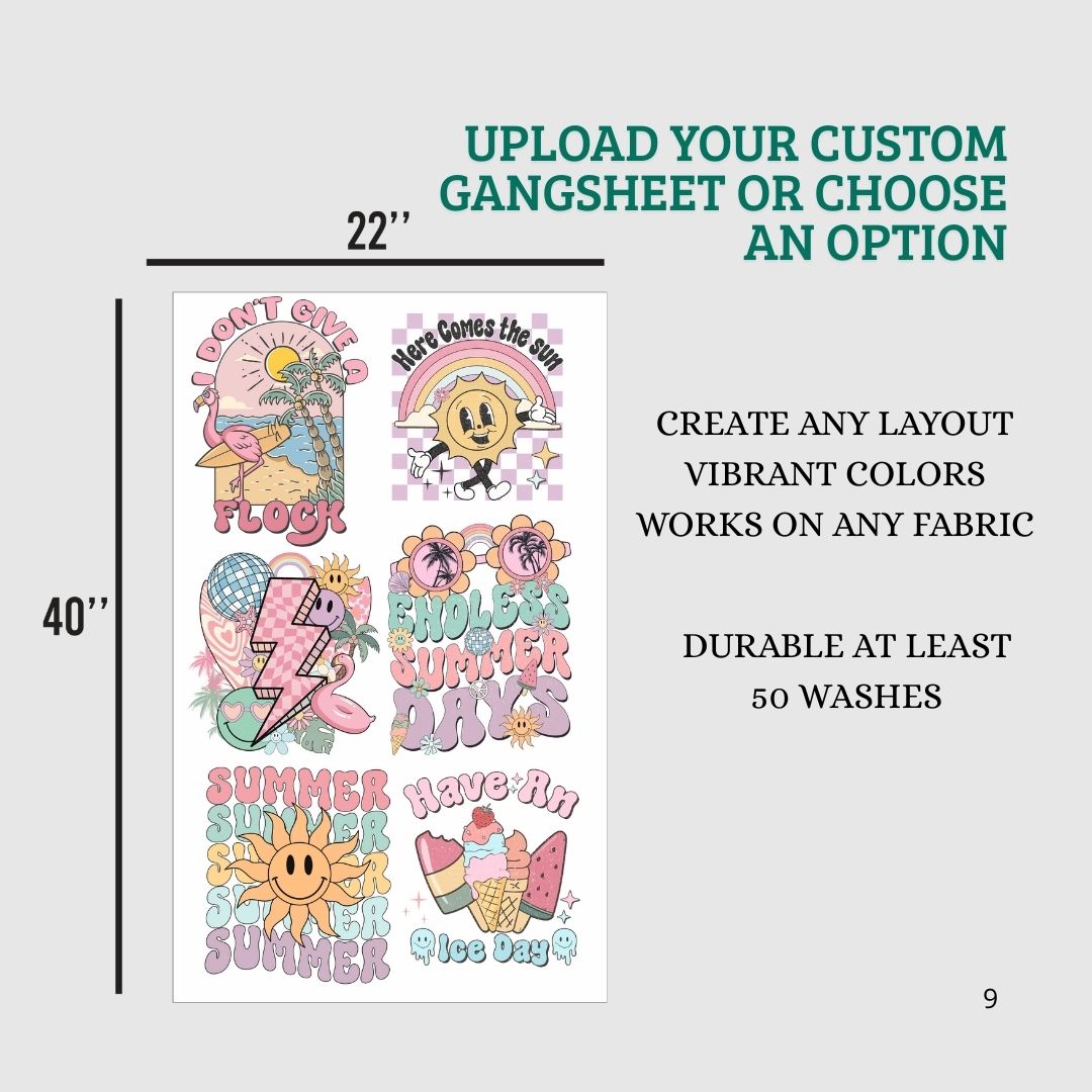 DTF Gang Roll Transfer
