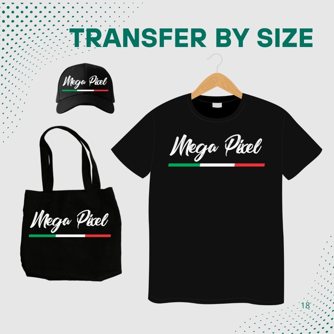 DTF Transfers by Size Builder